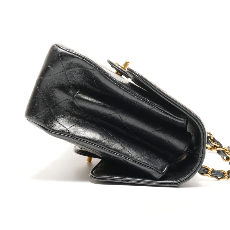 Chanel Shoulder Bag No 4 1996-1997 W Face Matelasse Lambskin