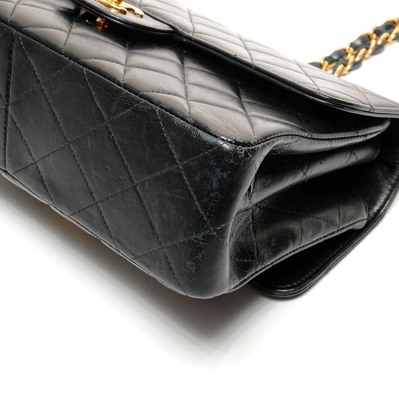 Chanel Shoulder Bag No 4 1996-1997 W Face Matelasse Lambskin