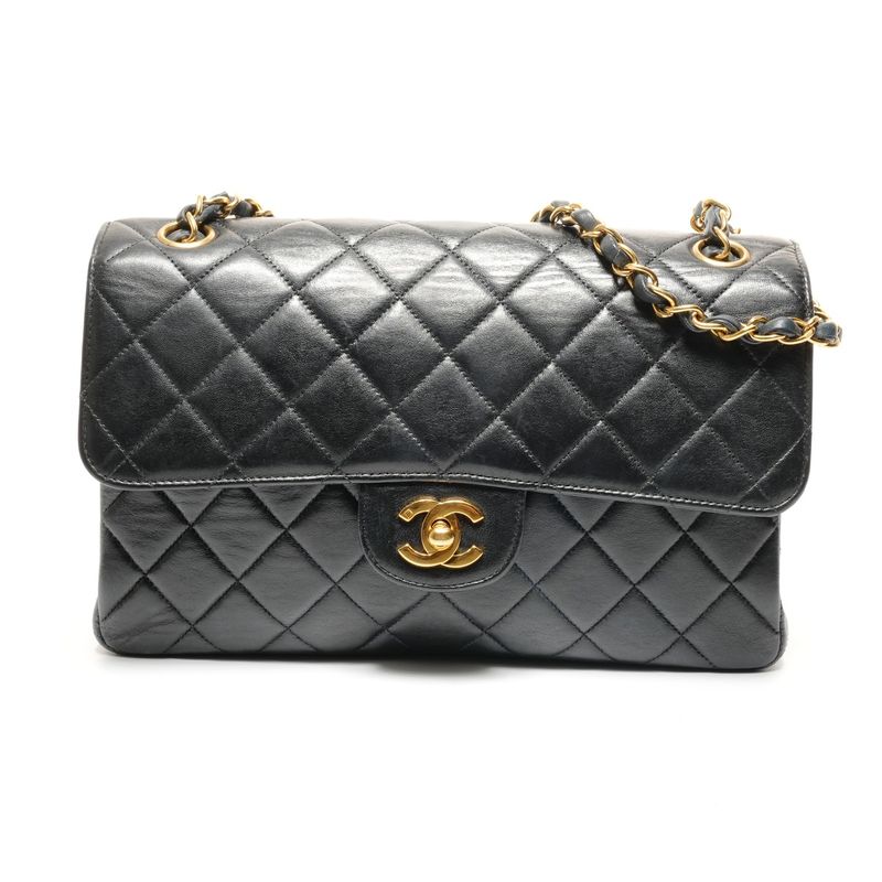 Chanel Shoulder Bag No 4 1996-1997 W Face Matelasse Lambskin