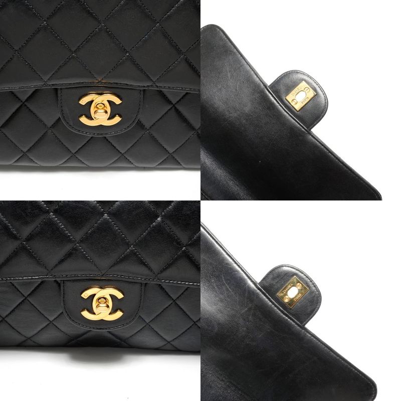 Chanel Shoulder Bag No 4 1996-1997 W Face Matelasse Lambskin