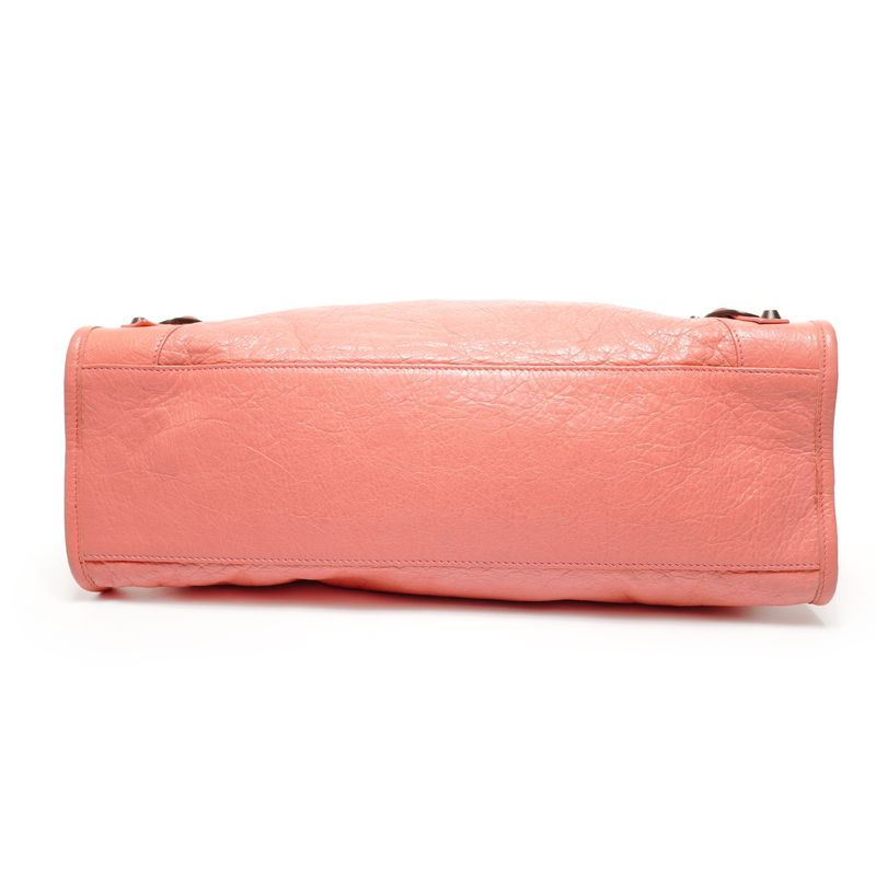 Balenciaga Shoulder Bag City 2WAY Coral Pink