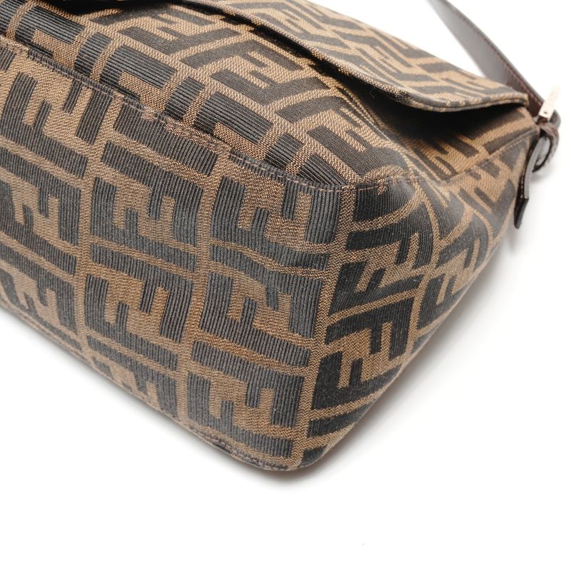 Fendi Shoulder Bag Mamma Zucca Canvas