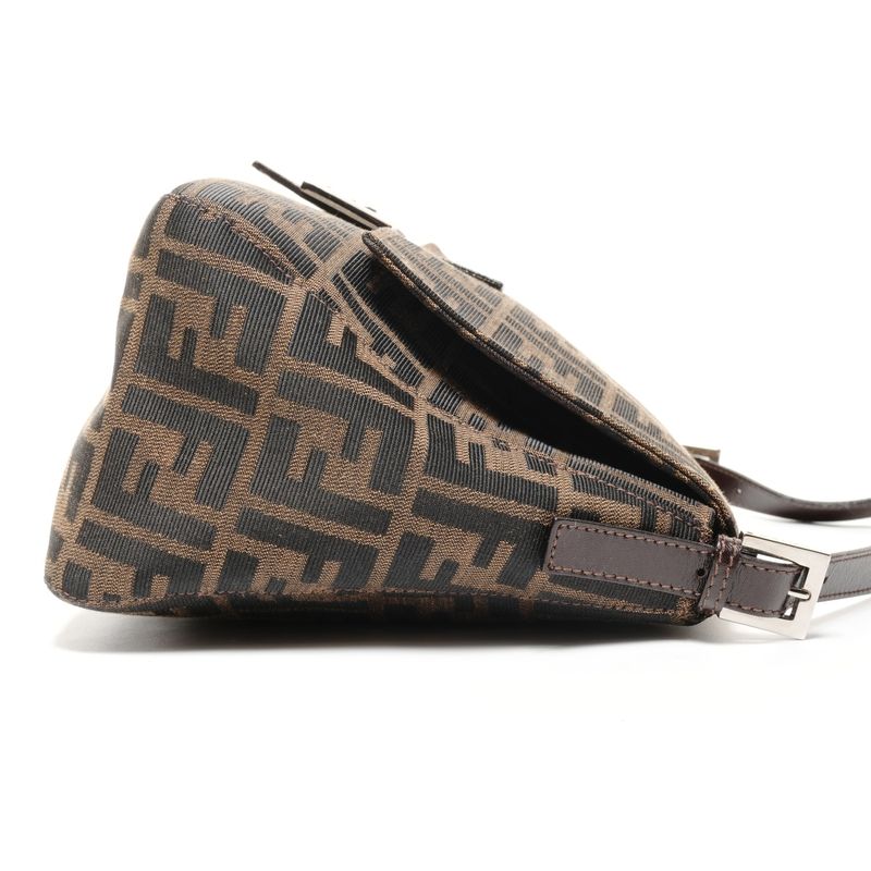 Fendi Shoulder Bag Mamma Zucca Canvas