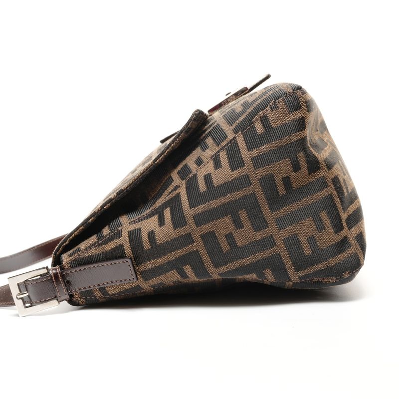 Fendi Shoulder Bag Mamma Zucca Canvas