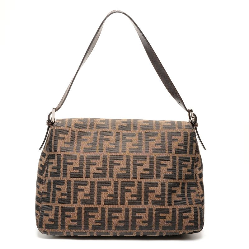 Fendi Shoulder Bag Mamma Zucca Canvas