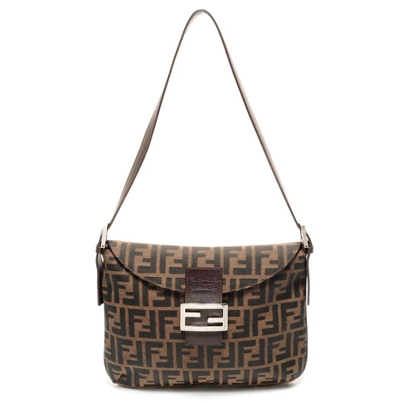 Fendi Shoulder Bag Zucca Mamma Bucket