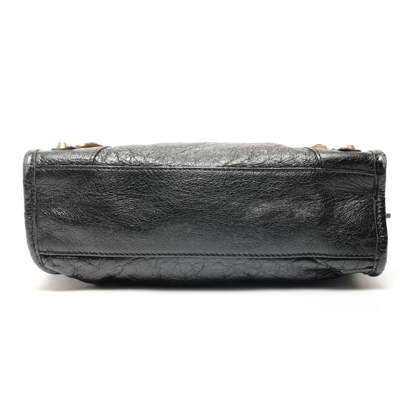 Balenciaga Shoulder Bag Leather Mini City 2way