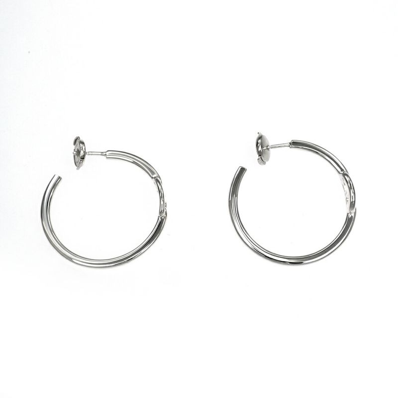 Hermes Earrings Chaine D'ancre PM Silver