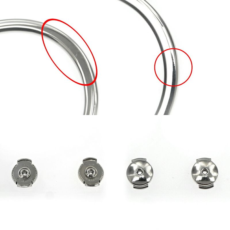 Hermes Earrings Chaine D'ancre PM Silver