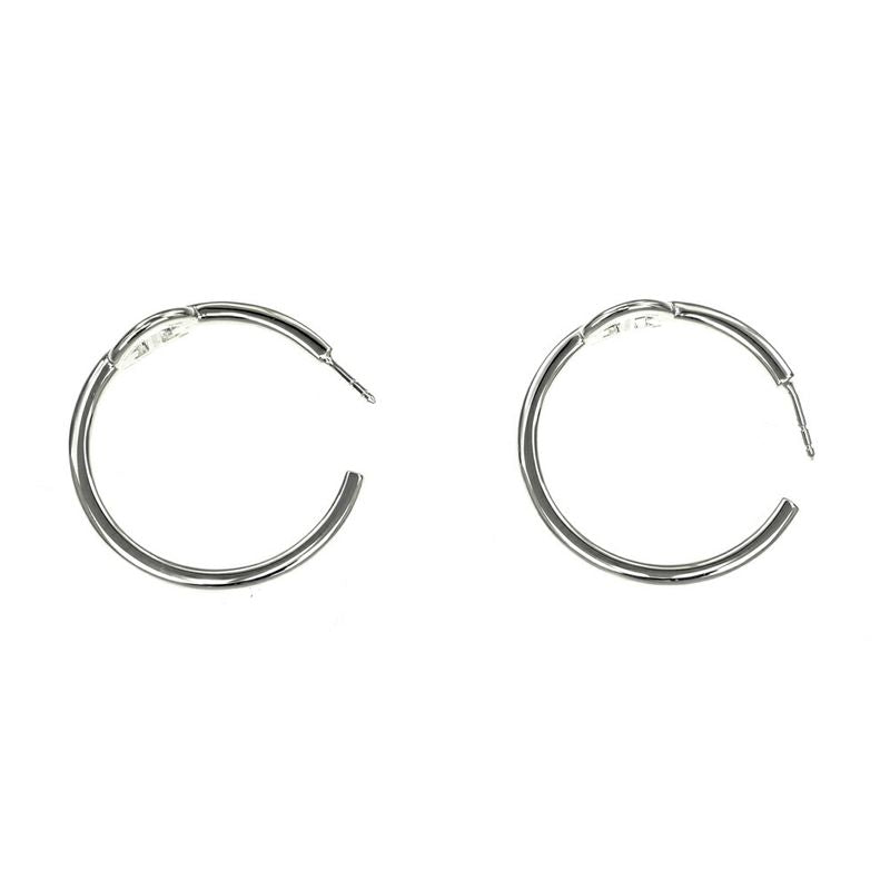 Hermes Earrings Chaine D'ancre PM Silver