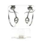 Hermes Earrings Chaine D'ancre PM Silver