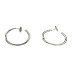 Hermes Earrings Chaine D'ancre PM Silver