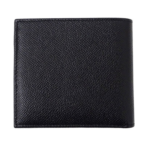 Bvlgari Wallet Men's Brand Bifold Wallet Bvlgari Bulgari Man Leather Black