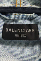 Balenciaga 719313 Tnw01 Denim Anorak Blouson Jacket Men's 1