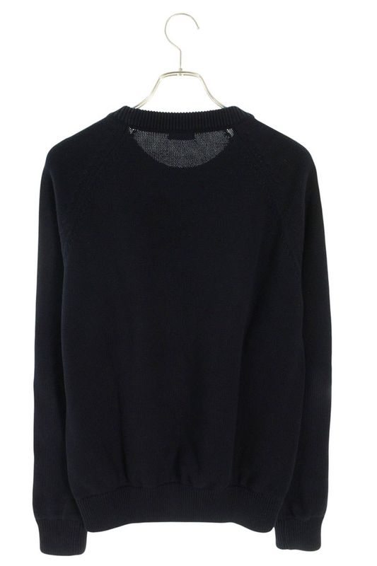 Dior 113m638at187 Au Bree Cross-over Crew Neck Knit Men's M