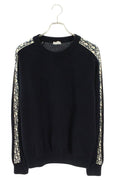 Dior 113m638at187 Au Bree Cross-over Crew Neck Knit Men's M