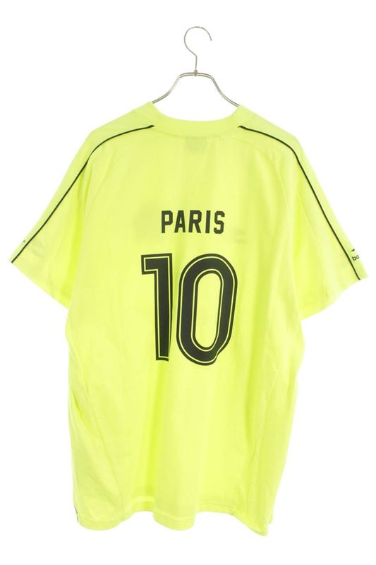 Balenciaga Soccer Technical Jersey T-Shirt Yellow Black