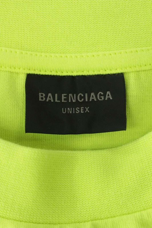 Balenciaga Soccer Technical Jersey T-Shirt Yellow Black