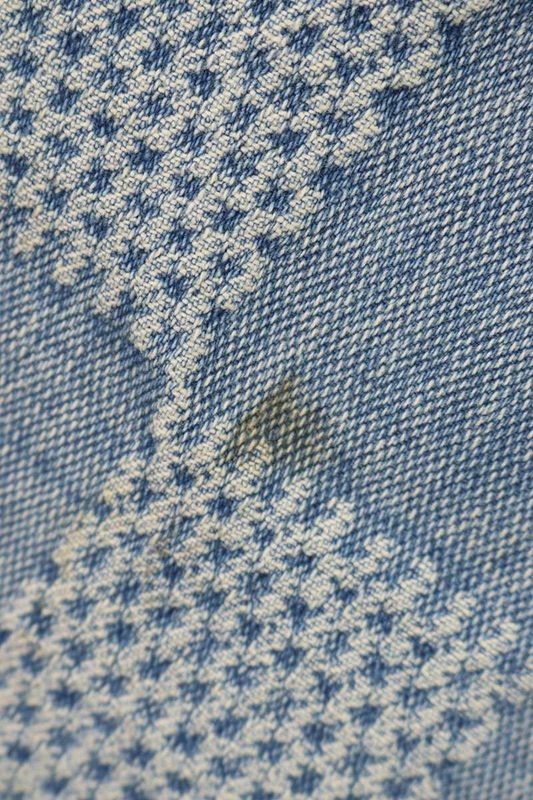 Louis Vuitton Rm242mq GRT Hrd48w Damier Skate Denim Pants Men's 33 Inches