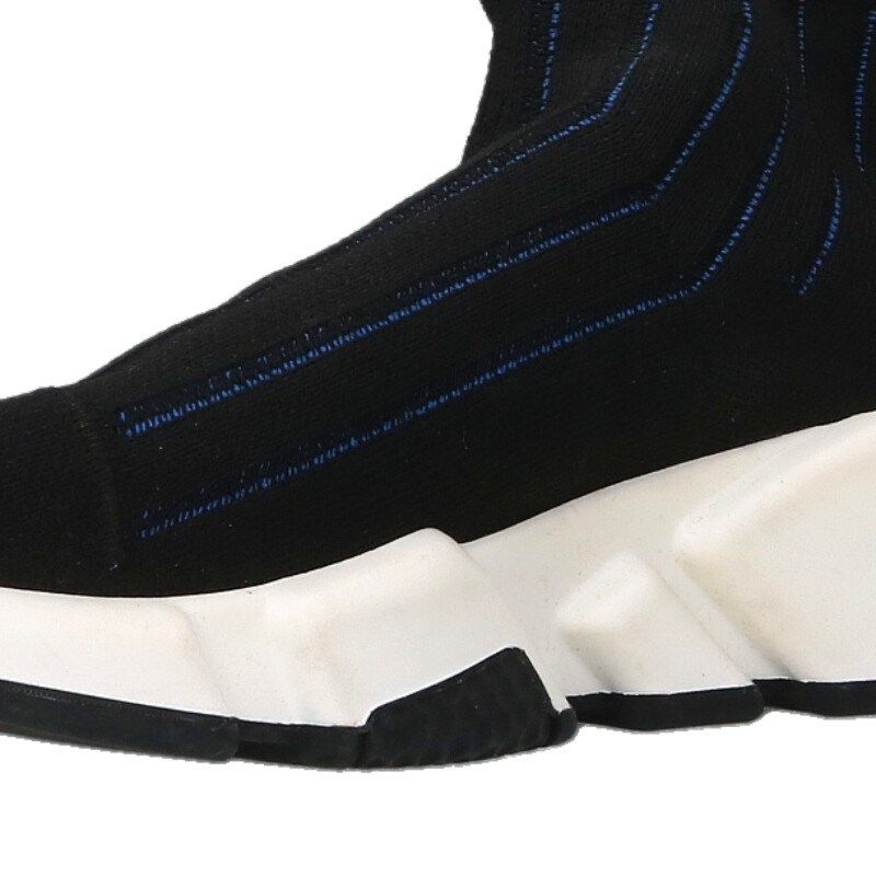 Balenciaga Speed ​​trainer Logo Print Knit Socks Sneakers Men's 40
