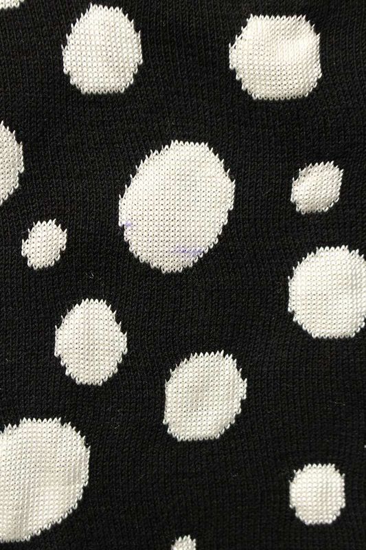 Louis Vuitton × Yayoi Kusama 23SS Rw231 YB6 Fokl23 Dot Cropped Cotton Knit