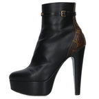 Louis Vuitton Afterglow Heel Black 37 Brown