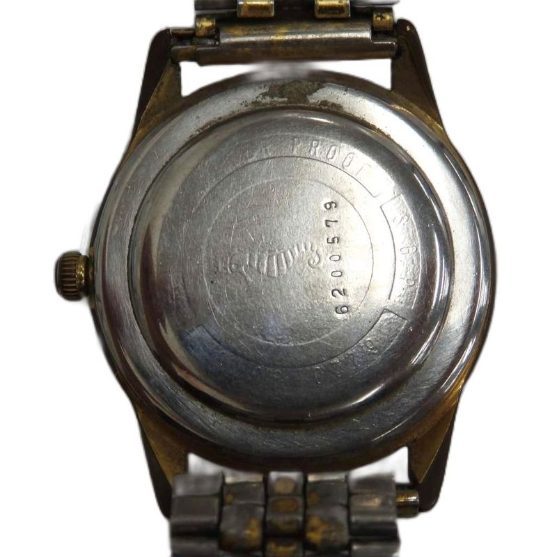 Seiko 6220-9990t Skyliner Watch Manual Winding Logo Gold Color • GY18 MQ