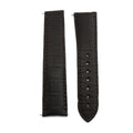 Omega Watch Strap Band Logo Leather Black • GY11 MQ
