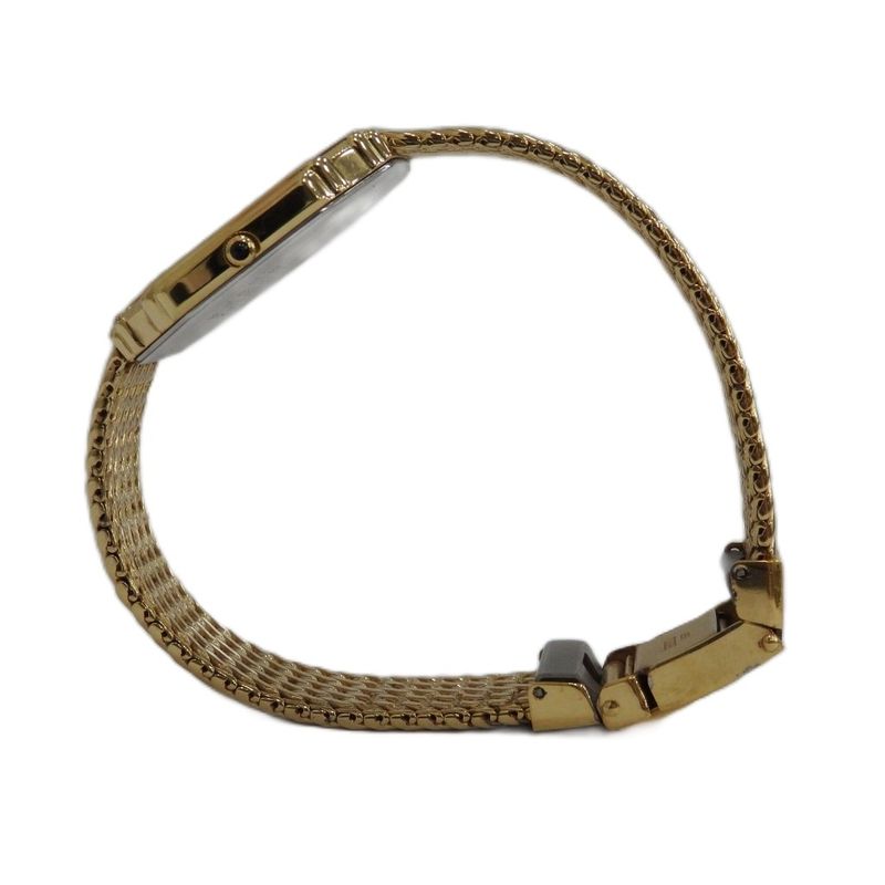 Seiko 7731-5000 Dolce Watch Diamond Quartz Logo Gold Color • GY18 MQ