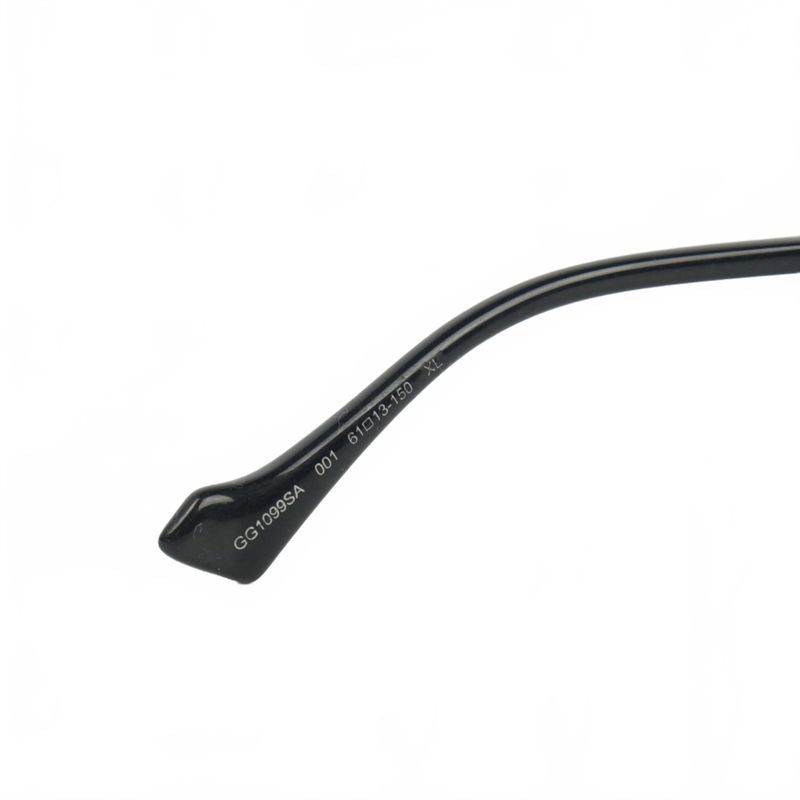 Gucci Navigator Frame Sunglasses 61 Black Eyewear