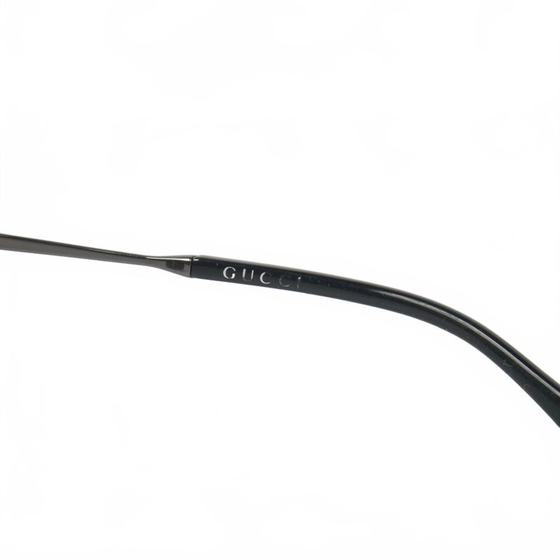 Gucci Navigator Frame Sunglasses 61 Black Eyewear