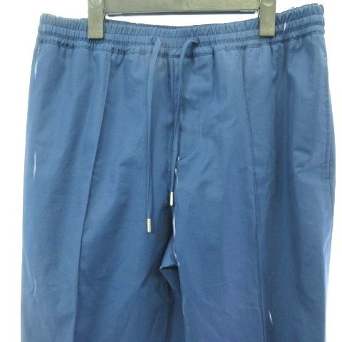 Hermes Joga Pants Easy Hem Zip Navy- Navy