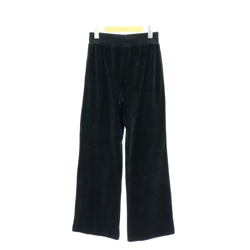 Balenciaga Low Waist Velvet Track Pants Black