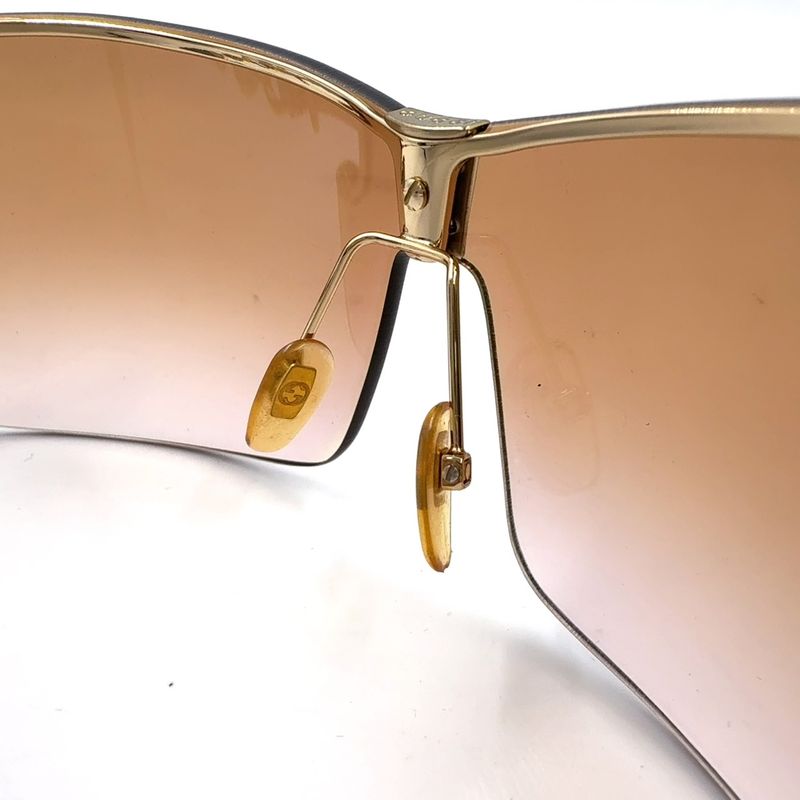 Gucci Shield Brown 75 Eyewear