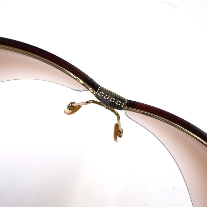Gucci Shield Brown 75 Eyewear