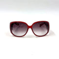 Gucci Cles Heart Plastic Brown Gold Eyewear