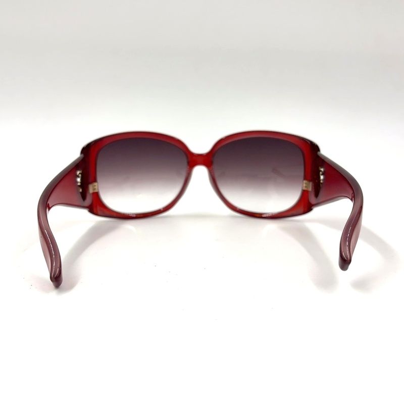 Gucci Cles Heart Plastic Brown Gold Eyewear