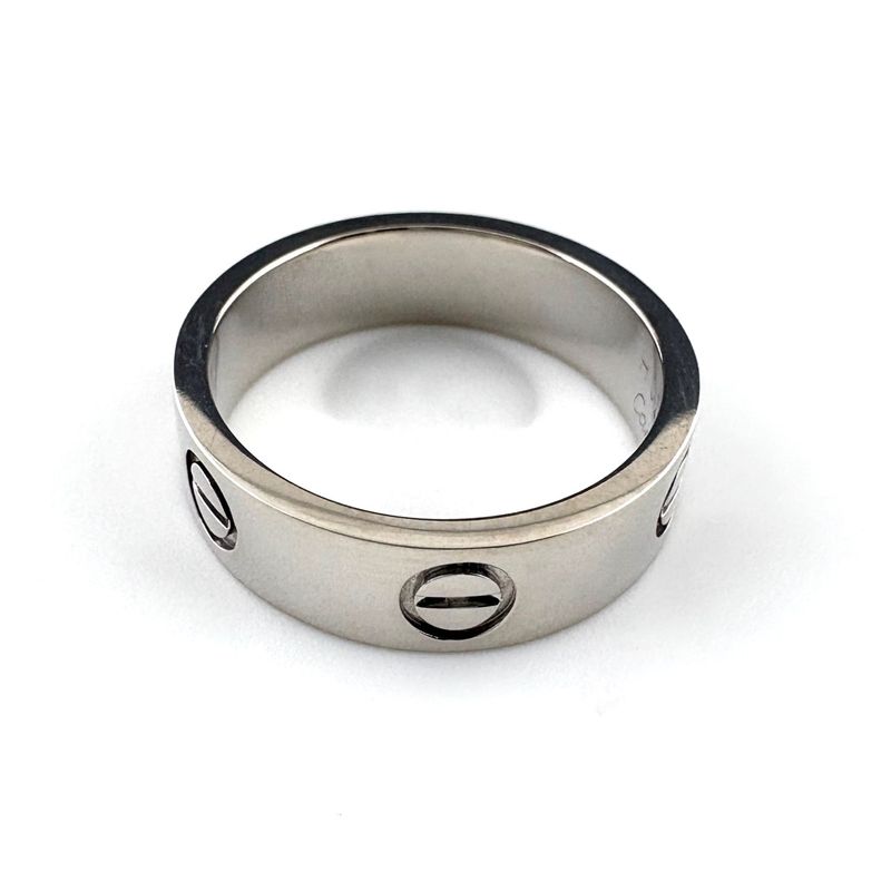 Cartier Love Ring No 13.5 750 Women's