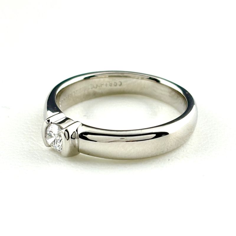 Tiffany & Co Tiffany & Co Dots Ring Platinum Ring Mele Diamond Ring Size 11.5