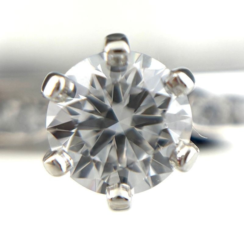 Tiffany & Co Tiffany & Co Half Circle Diamond Ring Platinum Diamond Ring No 11