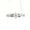 Tiffany & Co Tiffany & Co Half Circle Diamond Ring Platinum Diamond Ring No 11