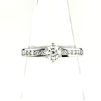 Tiffany & Co Tiffany & Co Half Circle Diamond Ring Platinum Diamond Ring No 11
