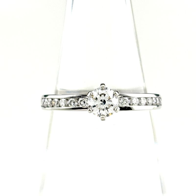 Tiffany & Co Tiffany & Co Half Circle Diamond Ring Platinum Diamond Ring No 11