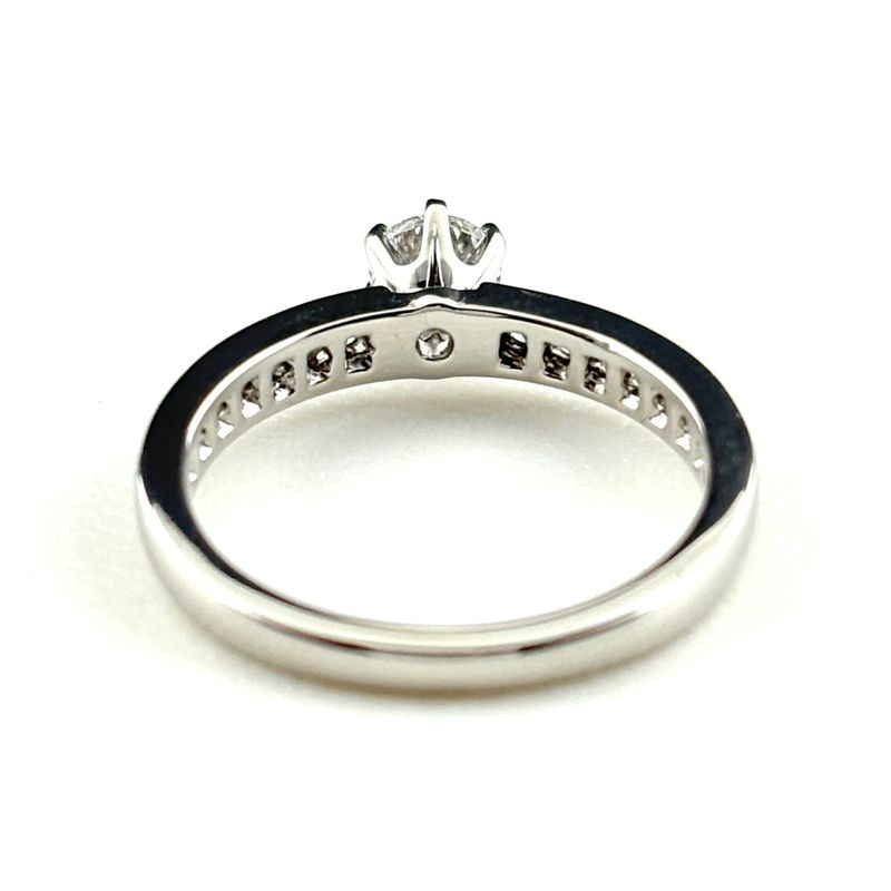 Tiffany & Co Tiffany & Co Half Circle Diamond Ring Platinum Diamond Ring No 11
