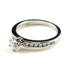 Tiffany & Co Tiffany & Co Half Circle Diamond Ring Platinum Diamond Ring No 11