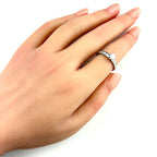 Tiffany & Co Tiffany & Co Half Circle Diamond Ring Platinum Diamond Ring No 11