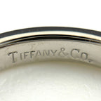 Tiffany & Co Tiffany & Co Stacking Band Ring Platinum Ring Diamond Ring Size