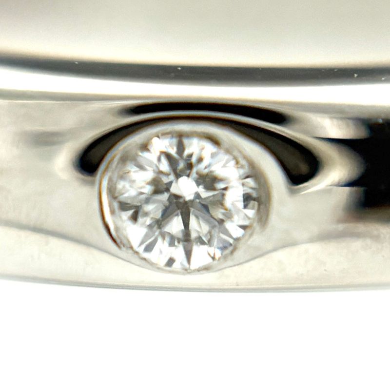 Tiffany & Co Tiffany & Co Stacking Band Ring Platinum Ring Diamond Ring Size