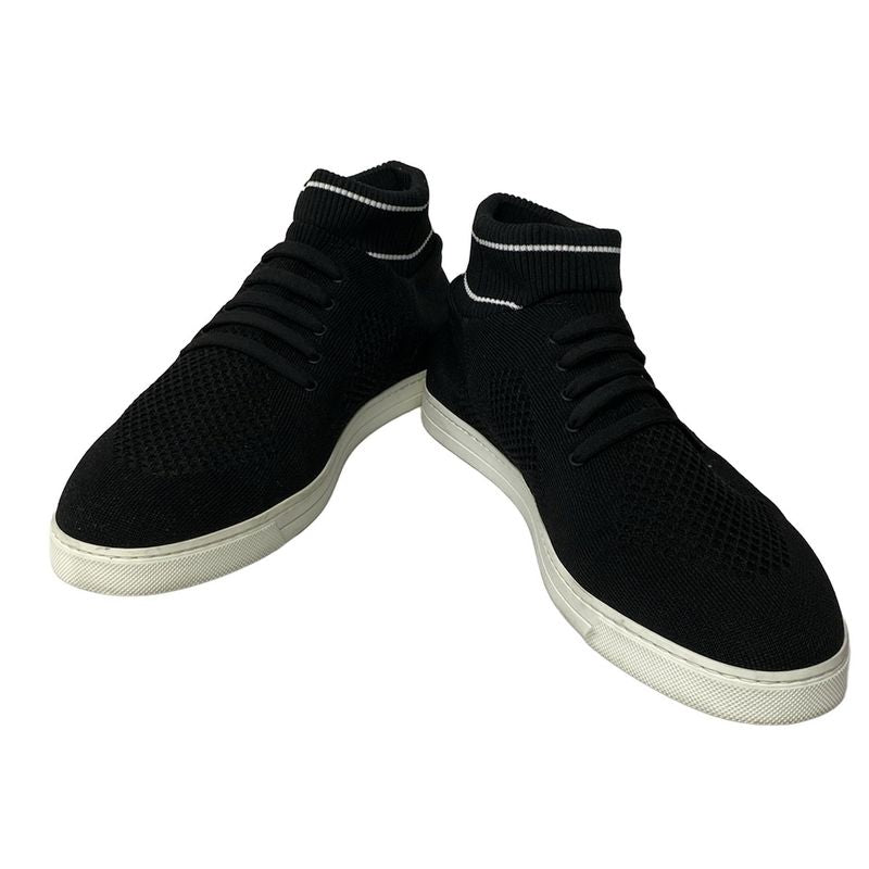 Fendi Sneakers 8 Black White Socks