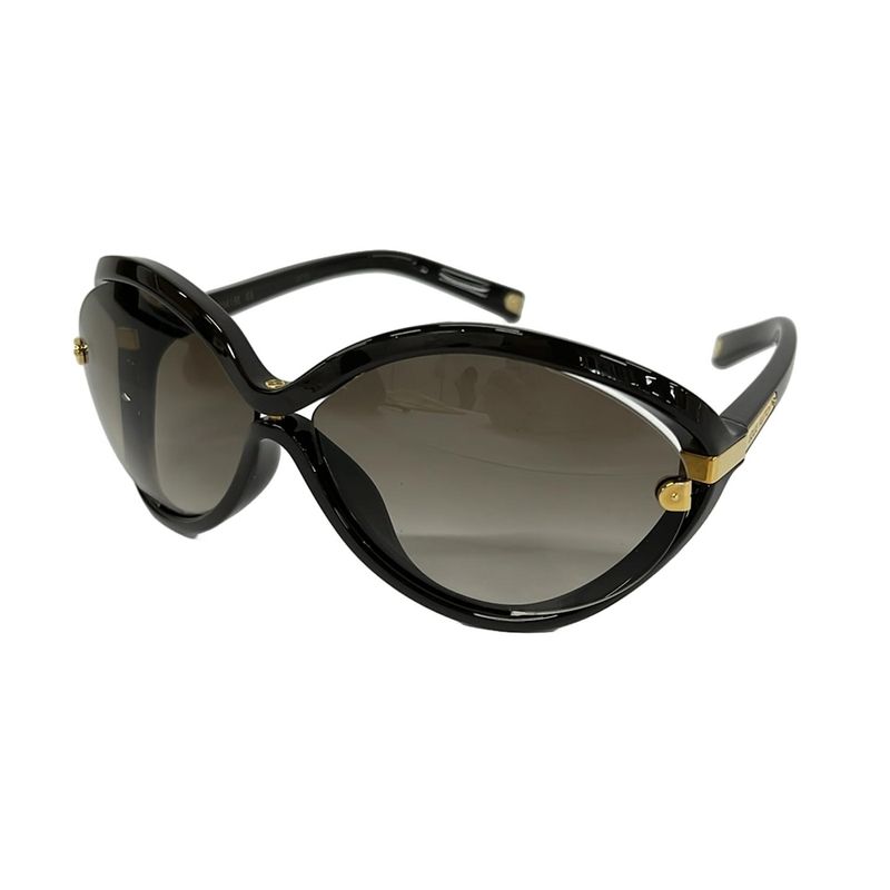 Louis Vuitton Sunglasses Daphne Dark Brown Gold Eyewear